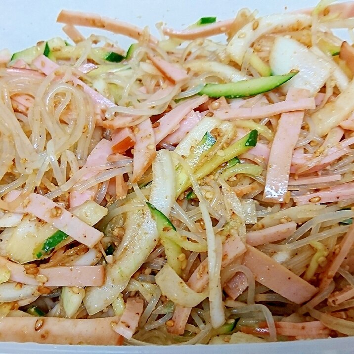 冷たい料理 さっぱり中華風 春雨サラダ レシピ 作り方 By ヨギーニ 楽天レシピ